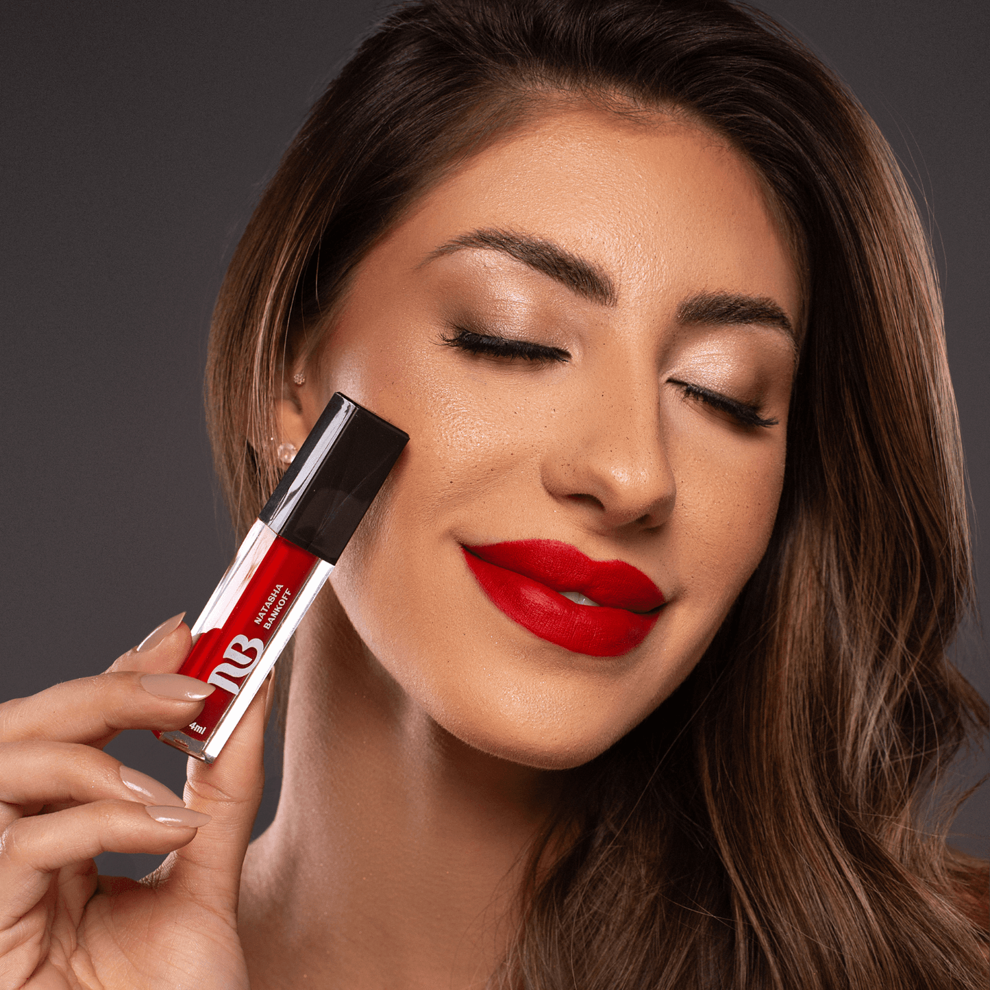 Batom Líquido Matte - Red Barcelona - Natasha Bankoff - NB Beauty